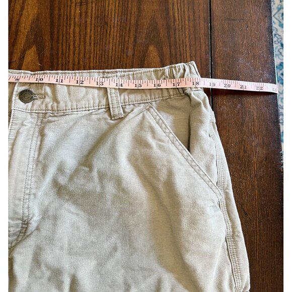 Wolverine Flat Front Khaki Cargo Shorts Men's Size 38" Waist 9" Inseam - Picture 7 of 8